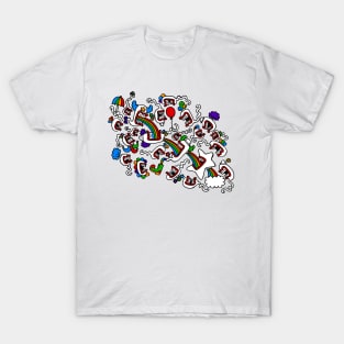 Clown Doodles T-Shirt